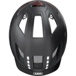 ABUS Casque De Vélo "Hyban 2.0 LED" Noir -Velo Composant Magasin abus casque de velo hyban 20 led noir 3