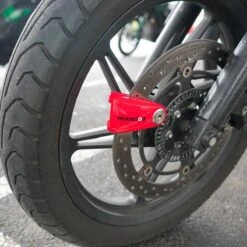 Antivol BLOQUE DISQUE SRA 10 Rouge KOOROOM -Velo Composant Magasin antivol bloque disque sra 10 rouge kooroom 5