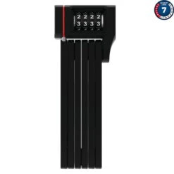 Abus Bordo UGrip 5700 Combo / 80 Mm - Noir