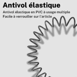 ROCKBROS Câble Antivol Casque Vélo Avec Code à 3 Chiffres Antivol Cadenas Pliable 90 Cm -Velo Composant Magasin cable antivol casque velo avec code a 3 chiffres antivol cadenas pliable 90 cm 3