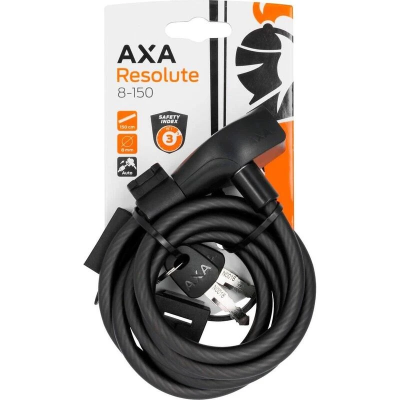 Cadenas Resolute 8-150 - Noir AXA Cadenas Resolute 8-150 - Noir -Velo Composant Magasin cadenas resolute 8 150 noir 4