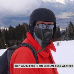 ROCKBROS Cagoule D'hiver Cagoule Chaude Pour Le Ski, Le Cyclisme Et La Moto Noir Gris -Velo Composant Magasin cagoule dhiver cagoule chaude pour le ski le cyclisme et la moto noir gris 6