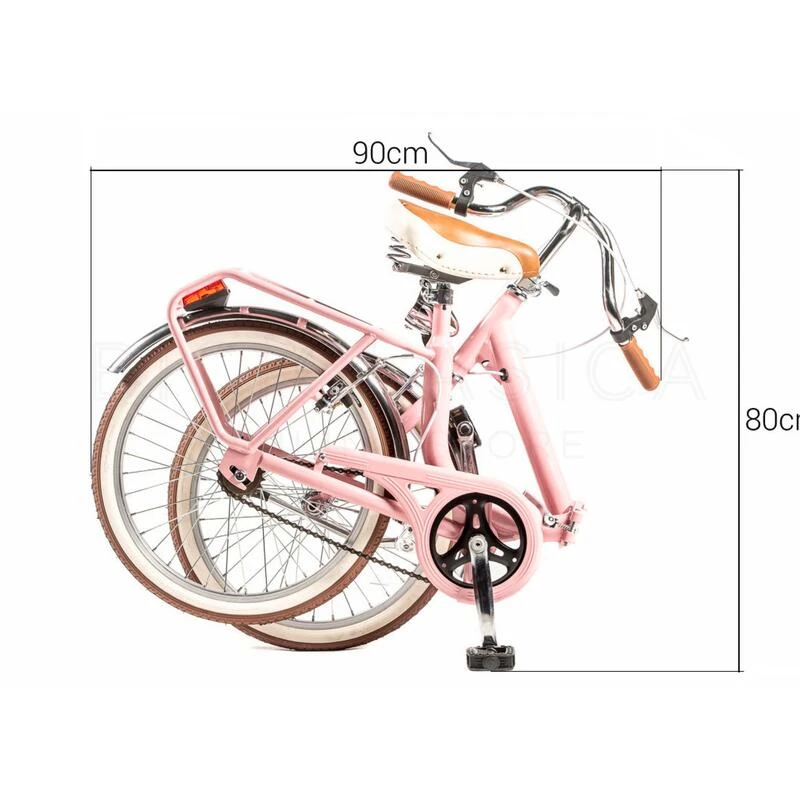 Capri Bambina rose vélo de ville pliable Capri Bambina Rose Vélo De Ville Pliable -Velo Composant Magasin capri bambina rose velo de ville pliable 2