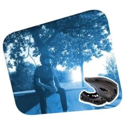 Crazy Safety Casque De Vélo Intégral Pour Enfants | Noir | Lumière Arrière | Certifié EN1078 -Velo Composant Magasin casque de velo integral pour enfants noir lumiere arriere certifie en1078 4