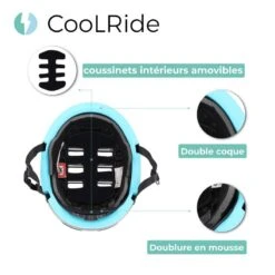 Casque Vélo Adulte 54-58 Cm Multisport Noir/Bleu -Velo Composant Magasin casque velo adulte 54 58 cm multisport noirbleu 3