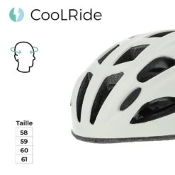 Casque Vélo Adulte 58-61 Cm Multisport Beige -Velo Composant Magasin casque velo adulte 58 61 cm multisport beige 5