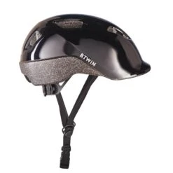 BTWIN CASQUE VELO ENFANT 100 NOIR -Velo Composant Magasin casque velo enfant 100 noir 4