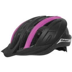 POLISPORT Casque Vélo Ride-In L (58-62Cm) - Noir/Fuchsia