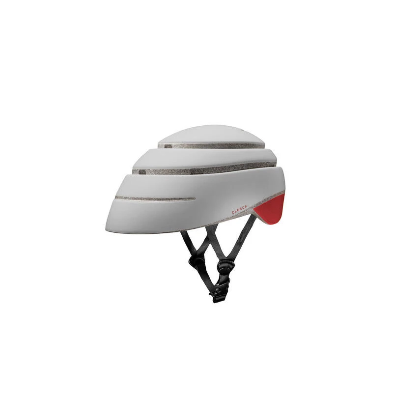 Casque Vélo Urbain Pliable / Trottinette (Helmet LOOP) Perle-Rouge Casque Vélo Urbain Pliable / Trottinette (Helmet LOOP) Perle-Rouge -Velo Composant Magasin casque velo urbain pliable trottinette helmet loop perle rouge