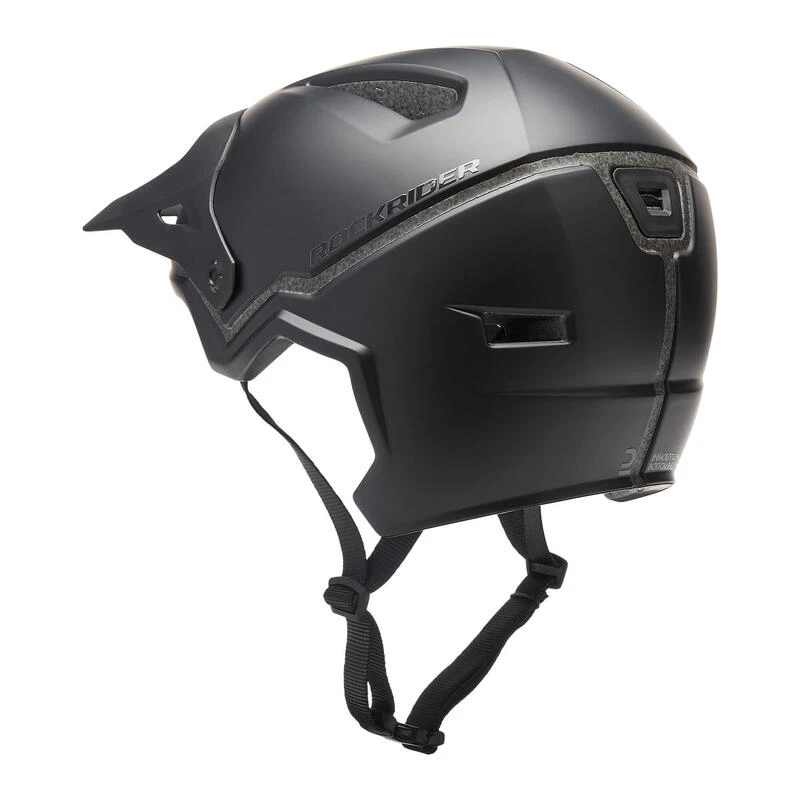 Casque VTT All Mountain Noir Rockrider Casque VTT All Mountain Noir -Velo Composant Magasin casque vtt all mountain noir 2