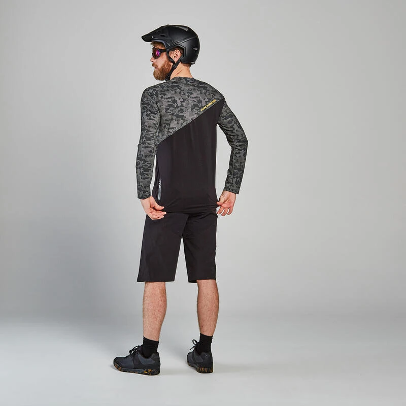 Casque VTT All Mountain Noir Rockrider Casque VTT All Mountain Noir -Velo Composant Magasin casque vtt all mountain noir 7