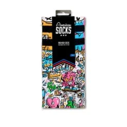 Chaussettes American Socks Doodle - Mid High -Velo Composant Magasin chaussettes american socks doodle mid high 2