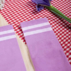 Chaussettes American Socks Violet - Ankle High -Velo Composant Magasin chaussettes american socks violet ankle high 3