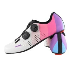 Chaussures Cyclisme Route Femme Luck Genius Blanc -Velo Composant Magasin chaussures cyclisme route femme luck genius blanc 2