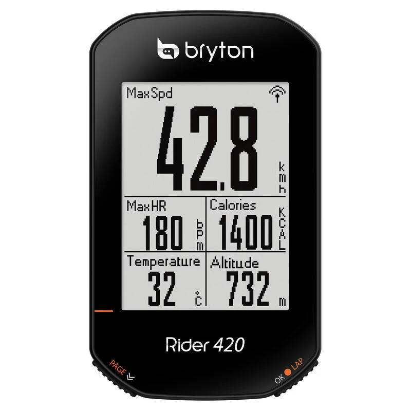 COMPTEUR VELO RIDER 420 h BRYTON COMPTEUR VELO RIDER 420 H -Velo Composant Magasin compteur velo rider 420 h 1