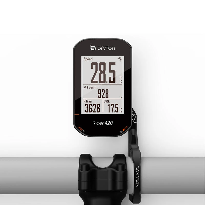 COMPTEUR VELO RIDER 420 h BRYTON COMPTEUR VELO RIDER 420 H -Velo Composant Magasin compteur velo rider 420 h 4