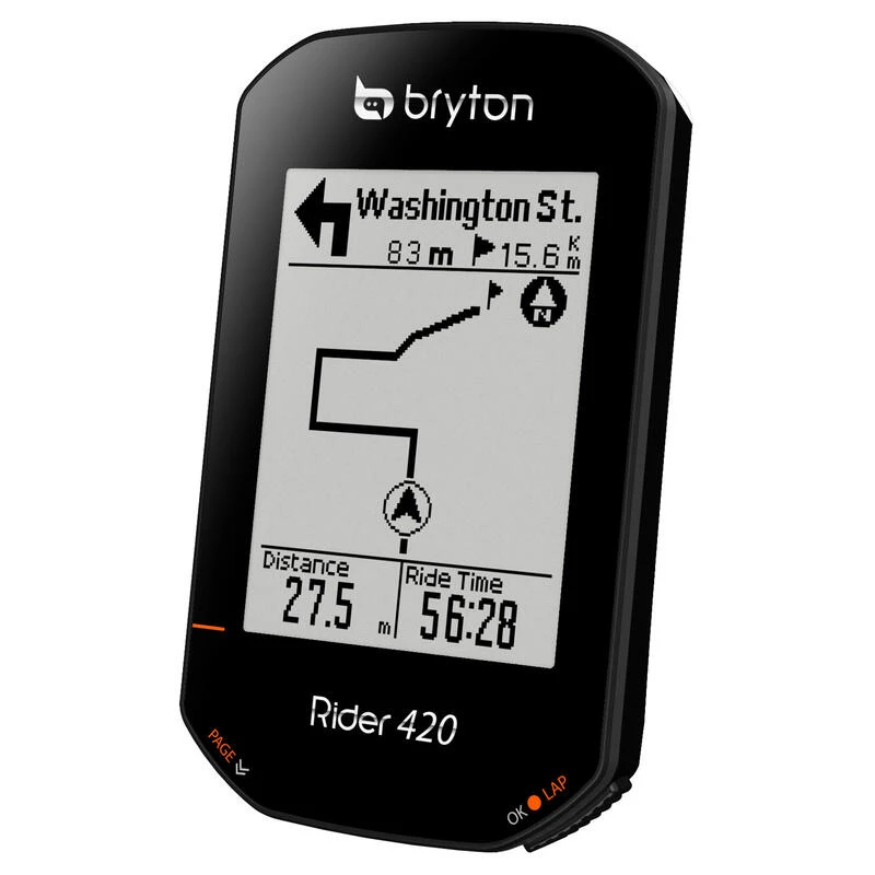 COMPTEUR VELO RIDER 420 h BRYTON COMPTEUR VELO RIDER 420 H -Velo Composant Magasin compteur velo rider 420 h