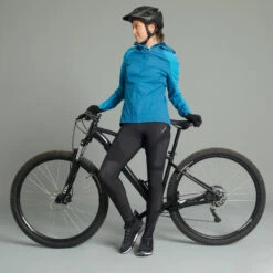 Rockrider COUPE PLUIE VELO VTT EXPL 700 FEMME BLEU 9 Rockrider COUPE PLUIE VELO VTT EXPL 700 FEMME BLEU -Velo Composant Magasin coupe pluie velo vtt expl 700 femme bleu 9