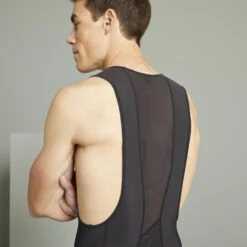 Rockrider Cuissard Long VTT XC Noir Gris 3 Rockrider Cuissard Long VTT XC Noir Gris -Velo Composant Magasin cuissard long vtt xc noir gris 3