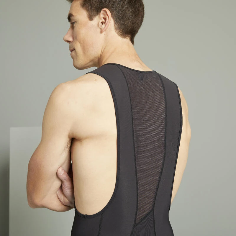 Cuissard long VTT XC Noir Gris Rockrider Cuissard Long VTT XC Noir Gris -Velo Composant Magasin cuissard long vtt xc noir gris 3