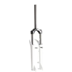 Rockrider FOURCHE 27.5 1"1/8 100MM DISC UFIT V2 BLANC