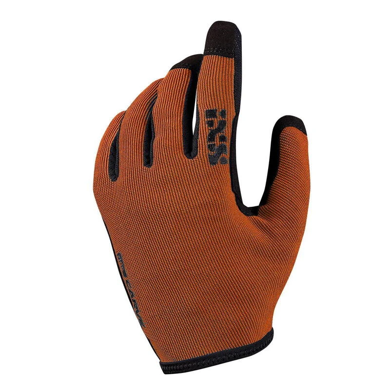 Gants de cyclisme pour enfants Carve - Orange/Noir IXS Gants De Cyclisme Pour Enfants Carve - Orange/Noir -Velo Composant Magasin gants de cyclisme pour enfants carve orangenoir