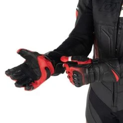 Gants TENORIO Homme Noir/Rouge DXR -Velo Composant Magasin gants tenorio homme noirrouge dxr 2