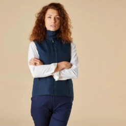 BTWIN GILET VELO SANS MANCHE REVERSIBLE CERTIFIE EPI VISIBILITE JOUR NUIT 560 FEMME -Velo Composant Magasin gilet velo sans manche reversible certifie epi visibilite jour nuit 560 femme 7