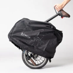 BTWIN Housse De Protection + Pochette Pour Vélo Pliant 16" -Velo Composant Magasin housse de protection pochette pour velo pliant 16 7