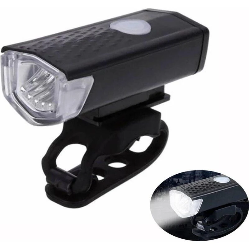 Kit d'éclairage LED pour vélo - Feu avant et feu arrière - 300 & 20 Lumens Kit D'éclairage LED Pour Vélo - Feu Avant Et Feu Arrière - 300 & 20 Lumens -Velo Composant Magasin kit declairage led pour velo feu avant et feu arriere 300 and 20 lumens 5