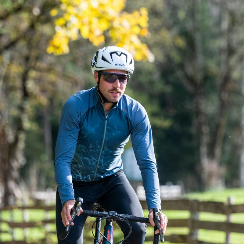 Maillot Cyclisme Manches Longues M Bike L/S Jersey Crush Hotbond® RF - Bleu Loeffler Maillot Cyclisme Manches Longues M Bike L/S Jersey Crush Hotbond® RF - Bleu -Velo Composant Magasin maillot cyclisme manches longues m bike ls jersey crush hotbond rf bleu 2