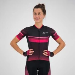 Rogelli Maillot Manches Courtes Velo Femme - Impress -Velo Composant Magasin maillot manches courtes velo femme impress 2