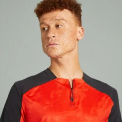 Rockrider MAILLOT MANCHES COURTES VELO VTT EXPL 500 ROUGE -Velo Composant Magasin maillot manches courtes velo vtt expl 500 rouge 2