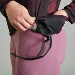 Rockrider MAILLOT MANCHES LONGUES VELO VTT EXPL 500 FEMME NOIR BORDEAUX -Velo Composant Magasin maillot manches longues velo vtt expl 500 femme noir bordeaux 6