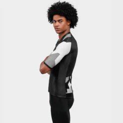 Maillot Vélo Manches Courtes Homme Cyclisme M2 Yorkshire Noir -Velo Composant Magasin maillot velo manches courtes homme cyclisme m2 yorkshire noir 2