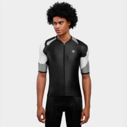 Maillot Vélo Manches Courtes Homme Cyclisme M2 Yorkshire Noir