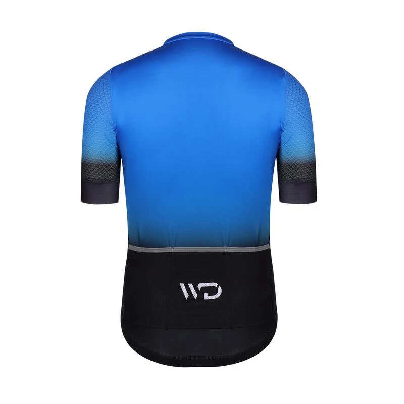 Maillot vélo PERFORMANCE Noir/bleu Maillot Vélo PERFORMANCE Noir/bleu -Velo Composant Magasin maillot velo performance noirbleu 1