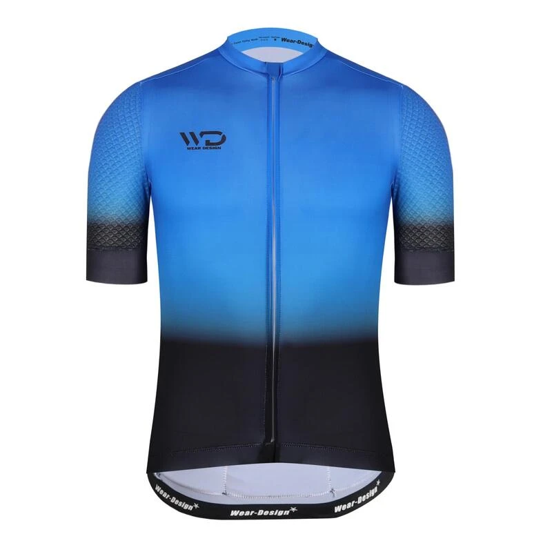 Maillot vélo PERFORMANCE Noir/bleu Maillot Vélo PERFORMANCE Noir/bleu -Velo Composant Magasin maillot velo performance noirbleu