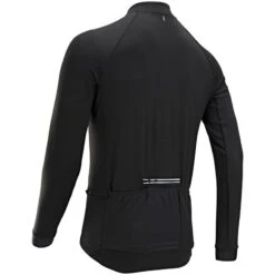 MAILLOT VELO ROUTE MANCHES LONGUES MI-SAISON HOMME - RC100 NOIR -Velo Composant Magasin maillot velo route manches longues mi saison homme rc100 noir 2