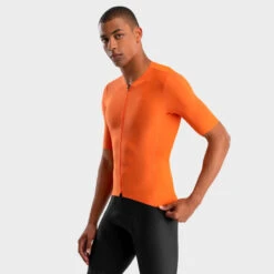Maillot Vélo Ultraléger Homme Cyclisme SRX PRO Altea Orange Vif -Velo Composant Magasin maillot velo ultraleger homme cyclisme srx pro altea orange vif 2