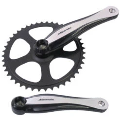 Miranda Pédalier 44T Beta 1+ Pour Chaîne 3/32" - Noir