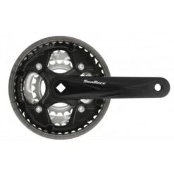 SUNRACE Pédalier Fcm500 42-34-24T / 170Mm - Axe Carré (Noir) -Velo Composant Magasin pedalier fcm500 42 34 24t 170mm axe carre noir 3