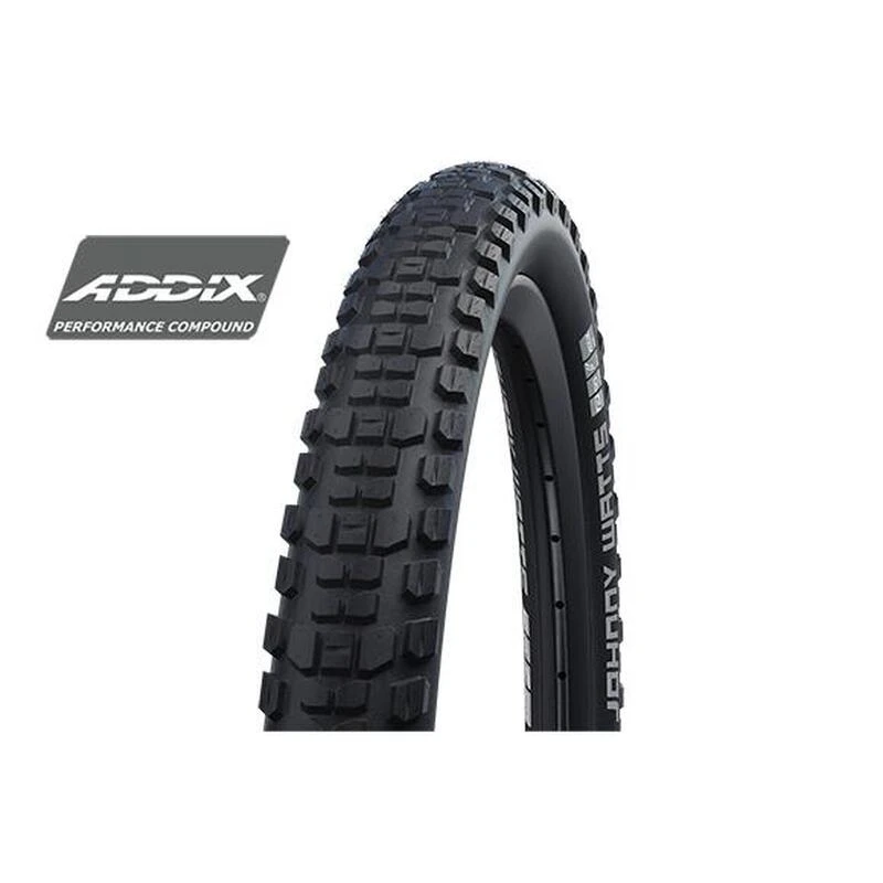 Pneu vtt 27.5x2.60 Schwalbe johnny watts ts noir (65-584) Pneu Vtt 27.5x2.60 Schwalbe Johnny Watts Ts Noir (65-584) -Velo Composant Magasin pneu vtt 275x260 schwalbe johnny watts ts noir 65 584