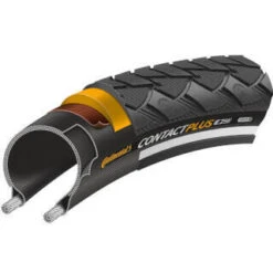 PNEU VTT/URBAIN 29X1.75 CONTINENTAL CONTACT PLUS NOIR (47-622) E-BIKE/VAE 50KM/H -Velo Composant Magasin pneu vtturbain 29x175 continental contact plus noir 47 622 e bikevae 50kmh 2