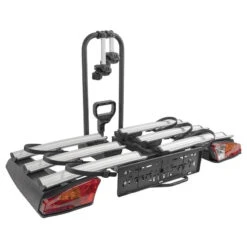 Menabo Porte-vélos Sur Boule D'attelage Antares 3 Vélos Compatible Vélos électriques