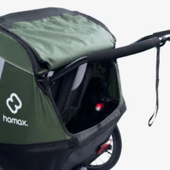 REMORQUE VELO HAMAX IXPLORER VERT -Velo Composant Magasin remorque velo hamax ixplorer vert 3