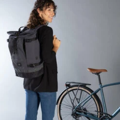 SAC A DOS VELO POUR PORTE BAGAGES SIMPLE 1X25L -Velo Composant Magasin sac a dos velo pour porte bagages simple 1x25l 3