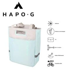 Sac Isotherme Porte Bagage 16L Bleu/Gris - Vélo électrique, VTT, VTC - HAPO-G 4 Sac Isotherme Porte Bagage 16L Bleu/Gris - Vélo électrique, VTT, VTC - HAPO-G -Velo Composant Magasin sac isotherme porte bagage 16l bleugris velo electrique vtt vtc hapo g 4