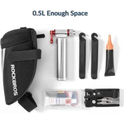 ROCKBROS Sacoche De Selle C28 Nylon Noir -Velo Composant Magasin sacoche de selle c28 nylon noir 2