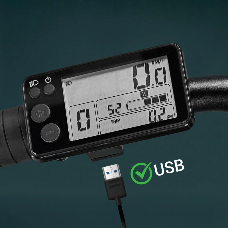 Seconde vie - VÉLO TOUT CHEMIN ELECTRIQUE RIVERSIDE 500 E VERT - EXCELLENT Seconde Vie - VÉLO TOUT CHEMIN ELECTRIQUE RIVERSIDE 500 E VERT - EXCELLENT -Velo Composant Magasin seconde vie velo tout chemin electrique riverside 500 e vert excellent 4